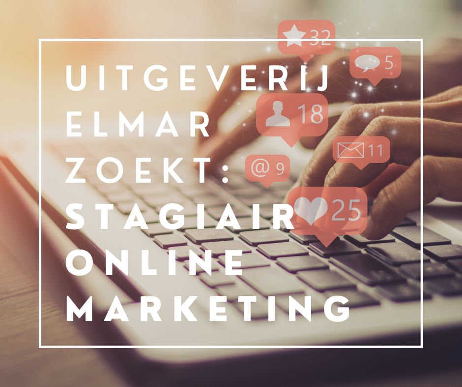 Uitgeverij Elmar zoekt een stagiair online marketing